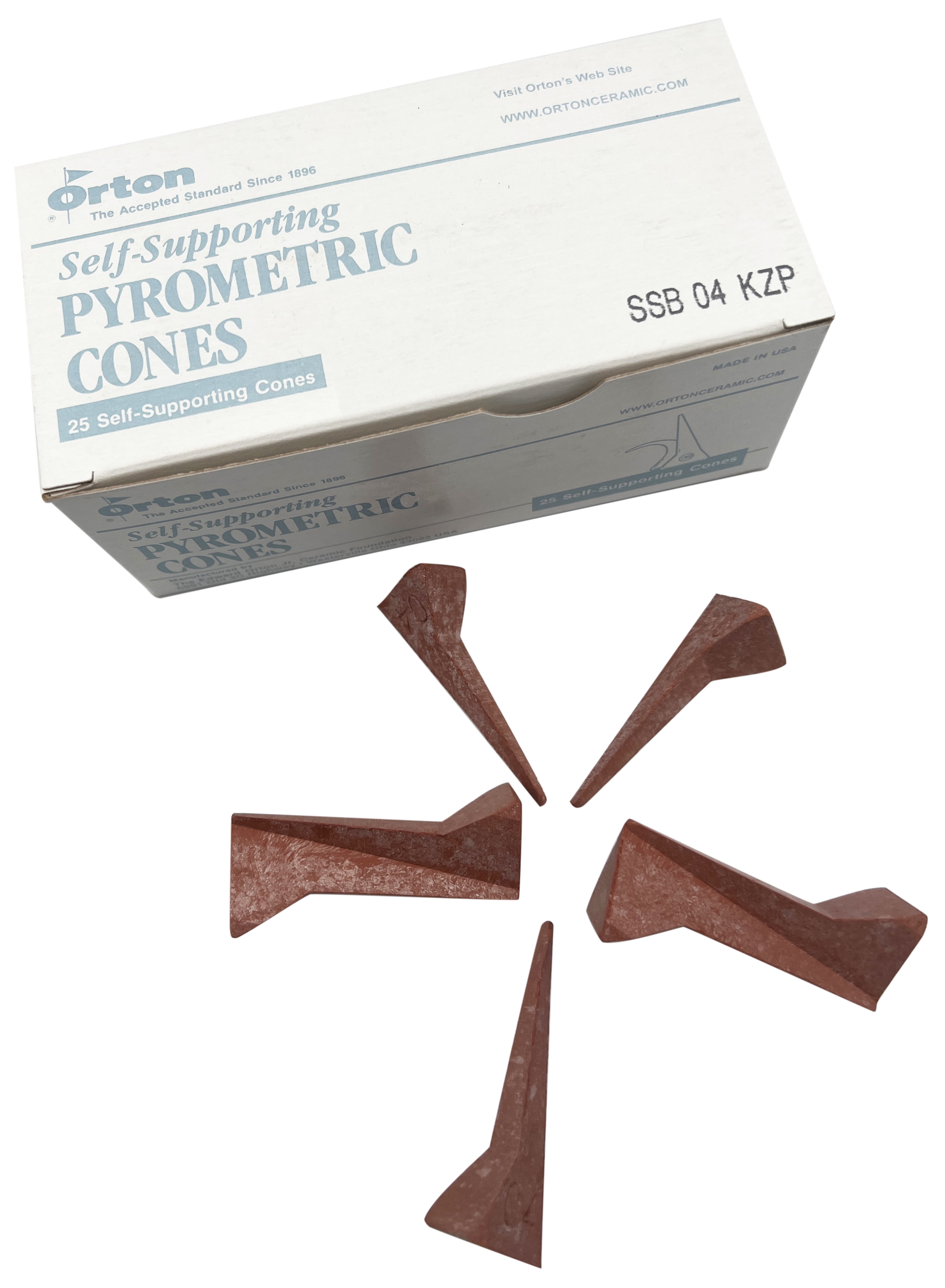 SelfSupporting Pyrometric Cones for Accurate Firings in Industrial