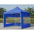 thumbnail image 2 of Canopy Side Wall Carport Garage Enclosure Shelter Sunshade - Blue B 200x600cm Blue B 190x570cm, 2 of 10