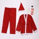 thumbnail image 3 of Ropa navideña para niños, ropa navideña para hombres, ropa navideña para niños no tejida, sombrero, top, pantalones, cinturón, conjunto combinado de cuatro piezas, 3 of 4