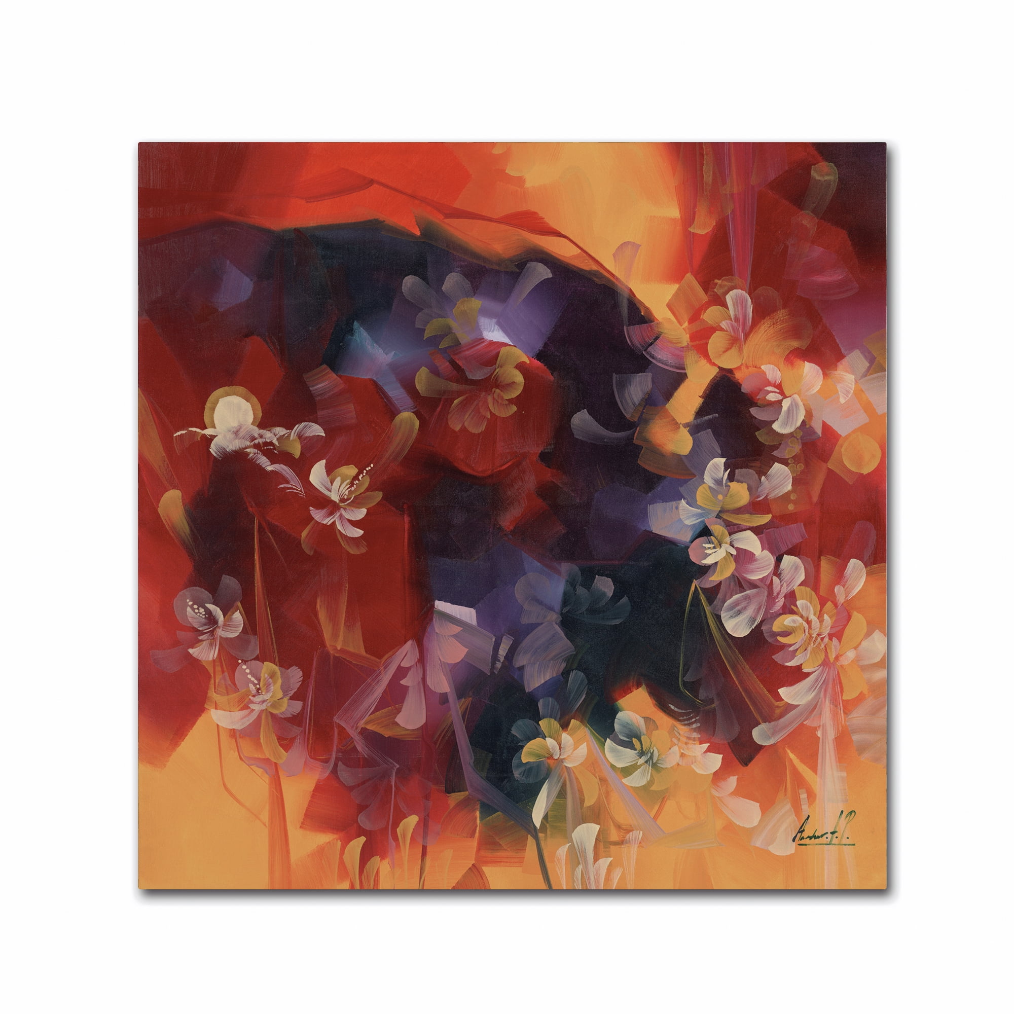 Trademark Fine Art "Hot Nights" Canvas Art by Masters Fine Art