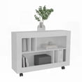 thumbnail image 2 of Joge 37.4" Console Table Cart - Six Shelves, Casters - Ideal for Living Room Centerpiece, 2 of 7