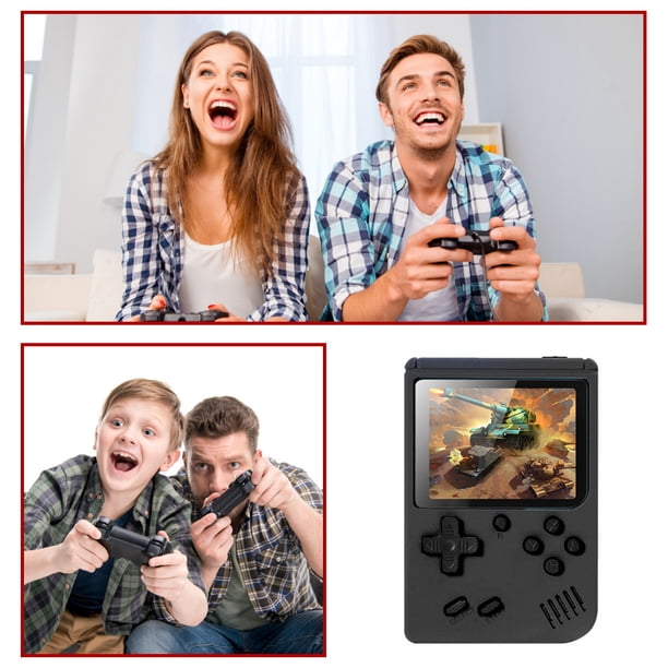 Consola de videojuegos portátil retro retroiluminada pantalla TFT de 3 pulgadas para niños y adultos