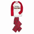 thumbnail image 5 of LuLiaMenton Christmas Family Pajamas Sleepwear Set, Merry Lights Kids 5-6Y, 5 of 5