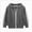 S89-Dark Gray, variant on 9-10 Years Child Boys Long Sleeved Hooded Sweatshirt Casual Zippered Boys Sweatshirt for Fall and Winter Dark Gray Hoodie