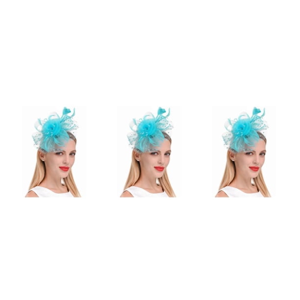 Minnieouse Tocado de boda con flores para el pelo, mano de obra fina, estilo Retro exquisito, adorno para el pelo de fiesta europea, Clip de malla Type1 NO1