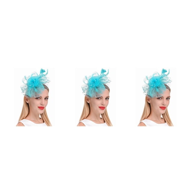 Minnieouse Tocado de boda con flores para el pelo, mano de obra fina, estilo Retro exquisito, adorno para el pelo de fiesta europea, Clip de malla Type1 NO1