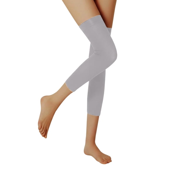 Lightweight Knee Sleeve for Enhanced Joint Support Comfort During Physical Activities Grey One Size