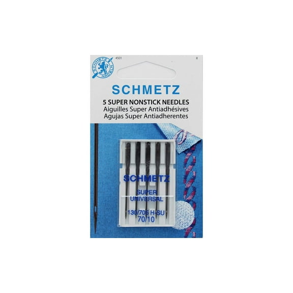 Schmetz Needle Super Nonstick Size 70/10 (Pack Of 5)
