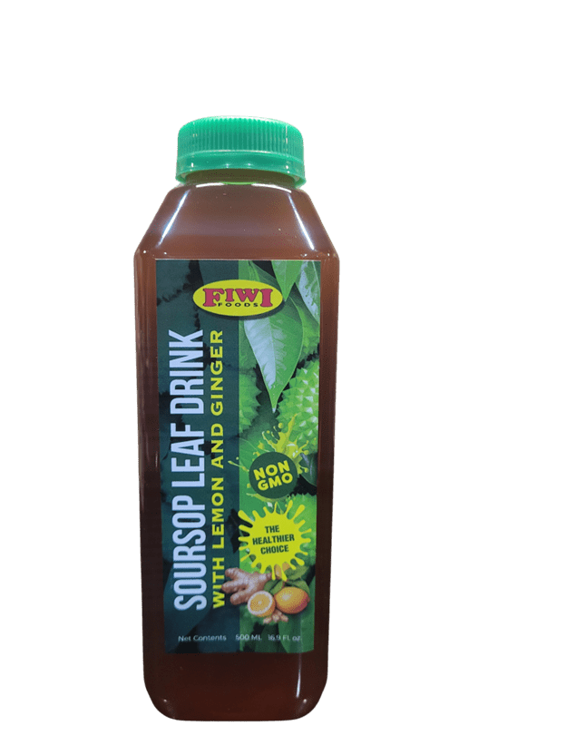 FIWI FOODS Soursop Leaf Drink 16.9oz (2Pack)
