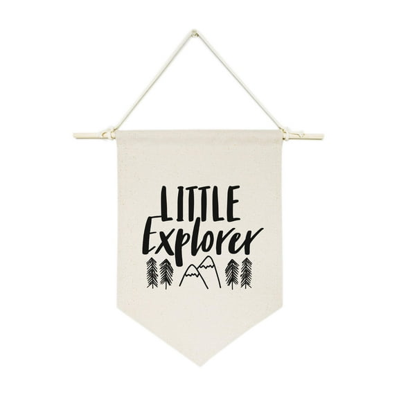 Little Explorer Hanging Wall Banner