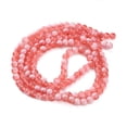 thumbnail image 3 of Glass Beads Strands Rondelle Light Coral 6mm, 3 of 4