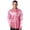 Pink, variant on Doomiva Men's Shiny Sequins Design Silk Like Satin Button Up Disco Party Dress Shirts Dance Costume Blue 170