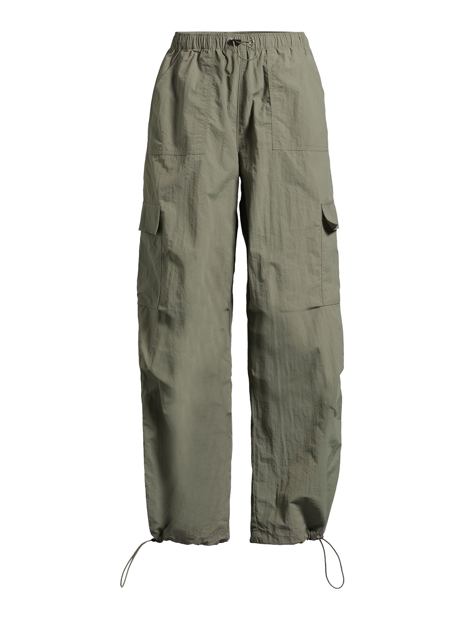 No Boundaries Juniors' Parachute Pants, Sizes XS-XXXL, 29.5 