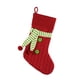 thumbnail image 2 of RKSTN christmas deals Christmas Socks In Apron Christmas Stocking Knitted Christmas Decorations Stocking Red White With Pockets Letter Stockings For Family, 2 of 8