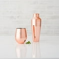 thumbnail image 3 of Weddingstar Copper Cocktail Shaker - Initial Monogram, 3 of 4