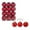 Red, variant on Tyidzon 24Pcs Christmas Ball Ornaments Set, Hanging Decorative Shatterproof Christmas Tree Balls for Xmas Tree, Home, Party, Holiday Christmas Decorations