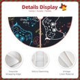 thumbnail image 3 of Sikiie Joystick Gamepad Nativity Christmas Tree Skirt, Jesus Christian Winter Holiday Tree Mat Decoration(30-48IN)36", 3 of 6