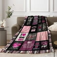 thumbnail image 2 of Yibo Nana Blanket from Grandkids Blanket Flannel Soft and Comfortable Anti-static Bed Sofa Blanket, 2 of 7