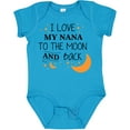 thumbnail image 3 of Inktastic I Love My Nana to the Moon and Back Boys or Girls Baby Bodysuit, 3 of 5