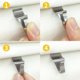 thumbnail image 3 of Scienceny 12 Uds. Clips de revestimiento de vinilo ganchos colgantes fáciles de usar gancho resistente en forma de S Clip de revestimiento de Artesanía, 3 of 6
