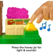 Fisher-Price Little People Farmers Market Toddler Playset with Light and Sounds, 4 Pieces
