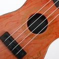 thumbnail image 3 of BESTYASH 3pcs Simple Design Guitar Toy Yellow Plastic Music Enlightenment Birthday, 3 of 6