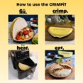 thumbnail image 4 of Kit de cocina CRIMPiT para tortillas y sellador de sándwiches, 4 of 9