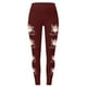 thumbnail image 3 of WILLBEST Leggings de Mujer, Cintura Alta, para Entrenamiento, Yoga, Pantalones Suaves, Elásticos, con Estampado Navideño, Bloques de Color, Cómodos, para Fitness Grande, 3 of 4