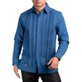 thumbnail image 2 of Guayabera Mod. Hoctún En Alforzado De Cola De Ratón, 2 of 7