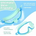 thumbnail image 5 of Vvinca 2 Pcs Kids-Swim-Goggles with Nose Cover, Swimming Diving Mask Wide View Anti Fog UV Anti Shattered Lens for Kids 3-6, 5 of 10