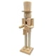 thumbnail image 5 of Figura de Cascanueces de Navidad DIY Muñeca DIY Sin Pintar Cascanueces de Madera Sin Terminar A, 5 of 9
