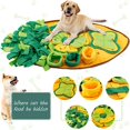 thumbnail image 3 of Tapete para olfatear 70*40cm, rompecabezas para educadores de perros, tapete para cavar, juguete inteligente de alimentación lenta, tapete para olfatear perros, manta plegable antideslizante para lib JAMW Sencillez, 3 of 5