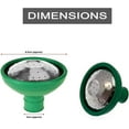 thumbnail image 4 of Watering Can Rose Head, Watering Can Sprinkler Head Replacement Watering Can Spout Universal Garden Watering Can Rose Head Suitable for Most Watering Cans (2PCS) 2PCS -, 4 of 8