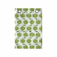 thumbnail image 1 of Fruits Hanging Pocket Organizer, Pattern of Repetitive Juicy Fruit Healthy Elements, Printed Polyester Storage Bag with Pockets, 14" x 20", Lime Green Green, 1 of 2