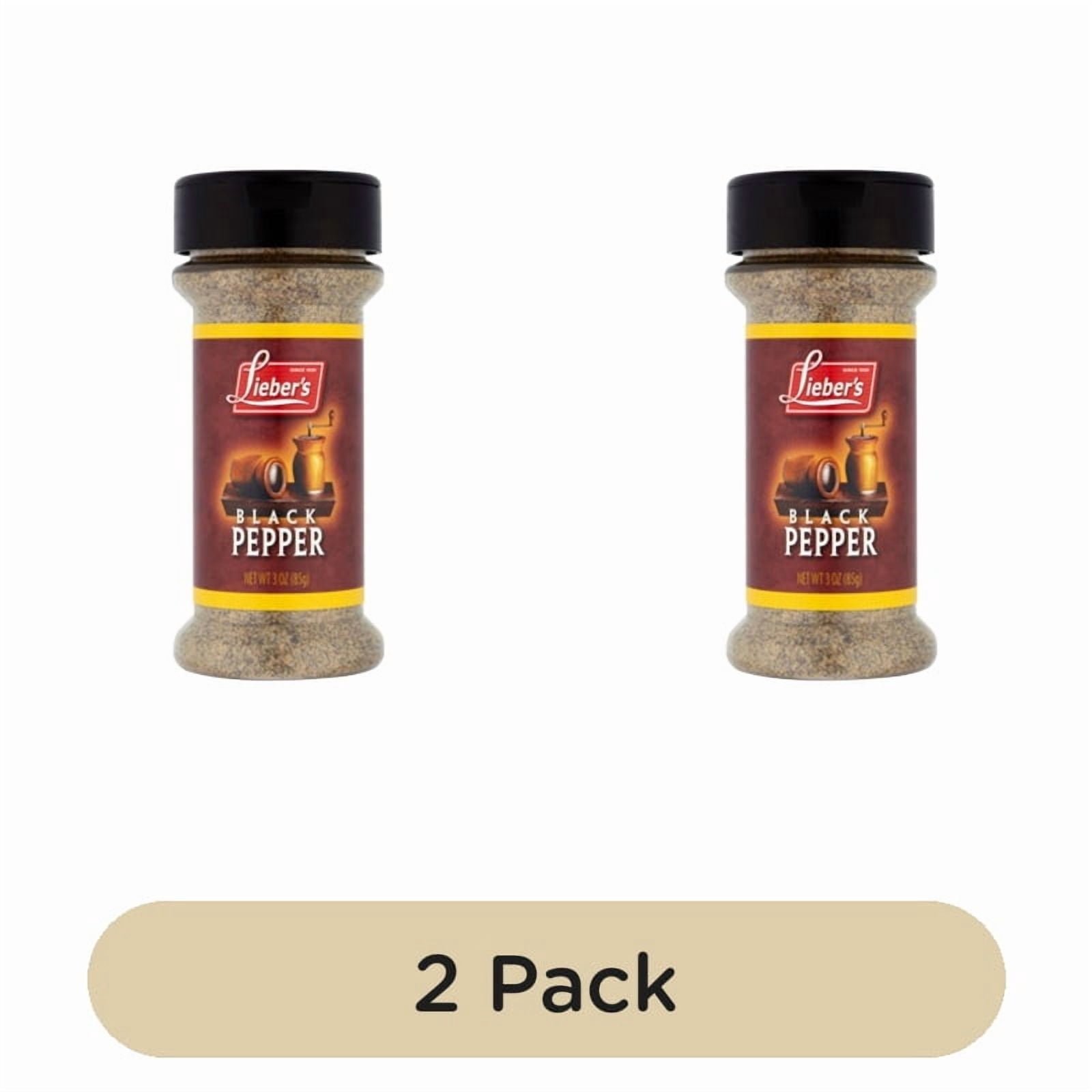 Liebers Black Pepper 85g, British Import (Pack of 2)