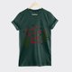 thumbnail image 4 of Pntutb Mujer Casual Cuello Redondo Manga Corta Árbol De Navidad Impreso Camiseta Top Pntutb Pntutb-4305, 4 of 6