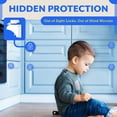 thumbnail image 3 of Eco Brands USA, Eco-Baby Child Safety Magnetic Cabinet and Drawer Locks for Proofing Kitchen, Child Latches (12 Locks & 2 Keys), 3 of 10