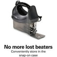 thumbnail image 2 of 6-Speed Electric Hand Mixer with Snap-On , Powerful 250 Watt Motor, Bowl , Black, 2 of 7