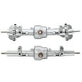 thumbnail image 1 of Xingzhi Front Axle For MN128 Crawler Rc Front Axle Aluminum Alloy CNC RC Car Accessories Replacement Parts RC Upgrade Part RC Car Part Silver, 1 of 6