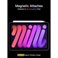 thumbnail image 5 of GATATOL iPad Pencil with One-Click Undo, USB-C Fast Charging, Tilt Sensitivity & Palm Rejection for iPad 2018-2026 (A16/11/10/9/8/7/6, Pro/Air/Mini)(White), 5 of 10