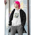 thumbnail image 2 of Fox And Nature Design Hoodie Women -Image by Shutterstock, Female Large, 2 of 4
