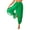 Green, variant on Women's Dance Trousers Harem Pants Sequined Dots Chiffon Bloomer Arabic Belly Dancewear Red One Size
