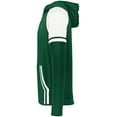 thumbnail image 2 of Holloway Sportswear 3XL Retro Grade Jacket Forest/White 229561, 2 of 5