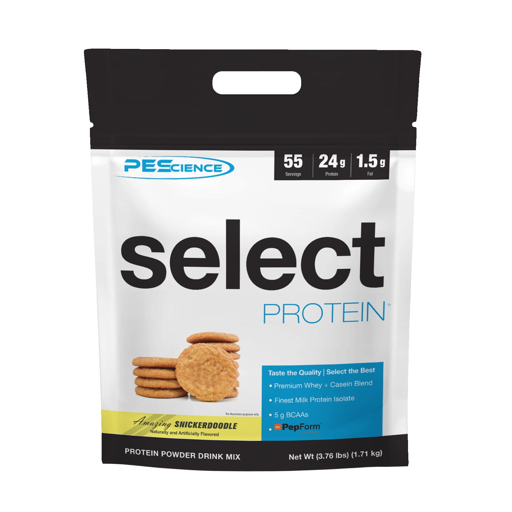 PEScience Select Low Carb Protein Powder, Snickerdoodle