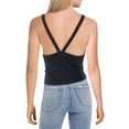 thumbnail image 3 of Hippie Rose Womens Juniors Ribbed Racerback Tank Top, 3 of 3