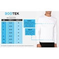 thumbnail image 6 of Bodtek Mens Crew Neck Long Johns Base Layer Shirt (White XX-Large), 6 of 6