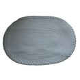 thumbnail image 1 of Braided Rug Entrance Washable Carpet for Office Living Room Grey, 1 of 6