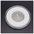 thumbnail image 5 of 120 Pcs 46mm Coin Cases Capsules Holder Applied Clear Plastic Round Storage Box, 5 of 5