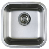 BLANCO STELLAR Brushed Stainless Steel 18 Gauge Rectangle Undermount Sink