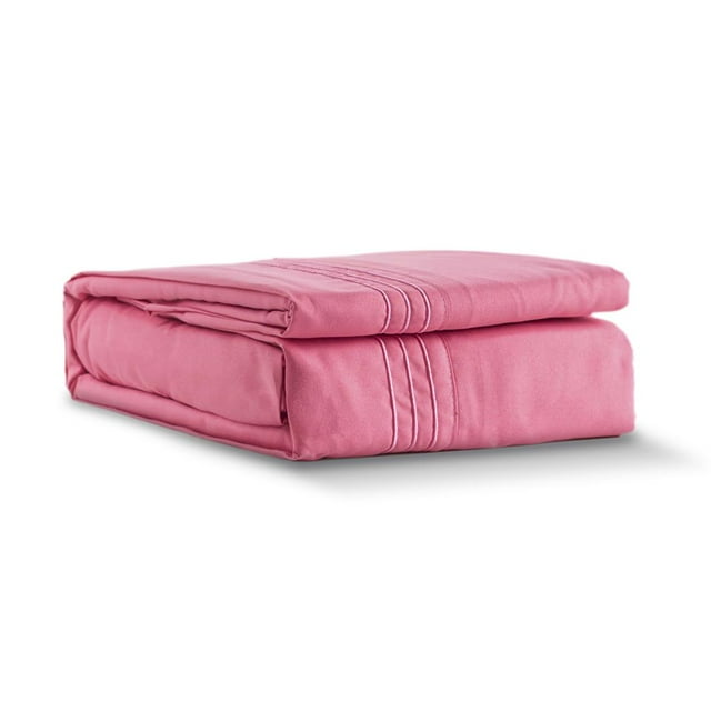 Juego de Sábanas Microfibra Luxury 1500 Rebeca Individual Rosa